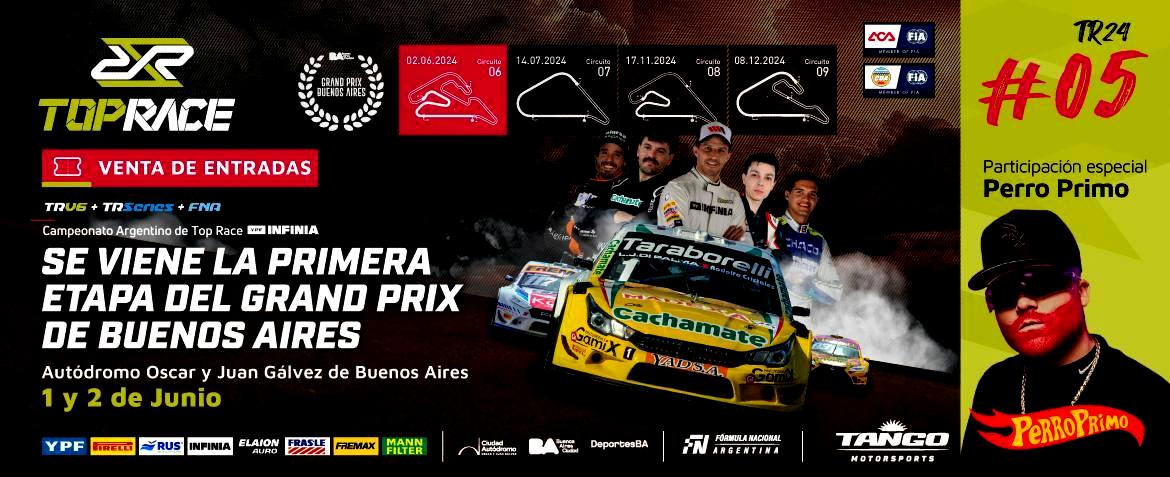 VENTA DE ENTRADAS: ¡Comienza el Grand Prix de Buenos Aires!