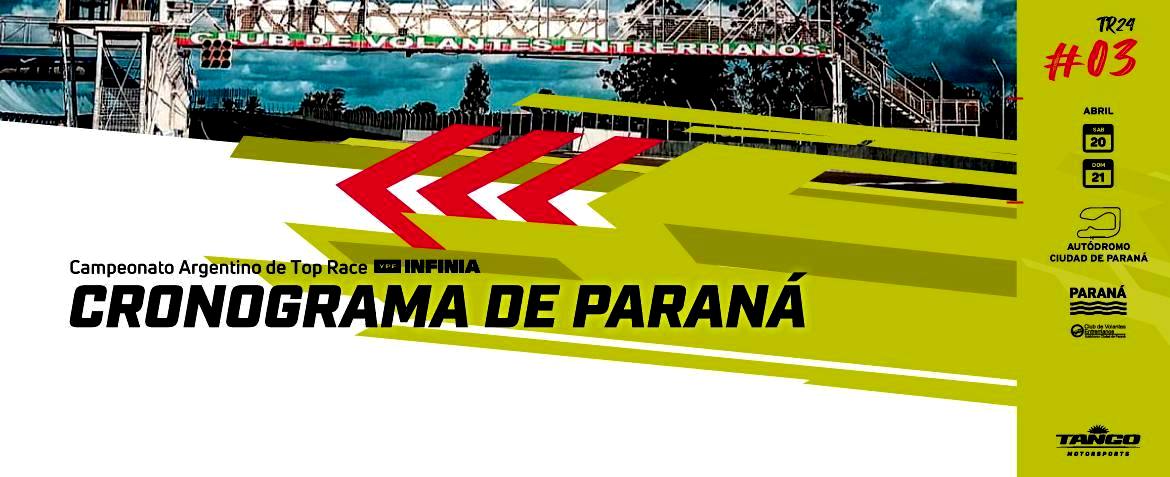 Capítulo 3: Horarios confirmados para Paraná