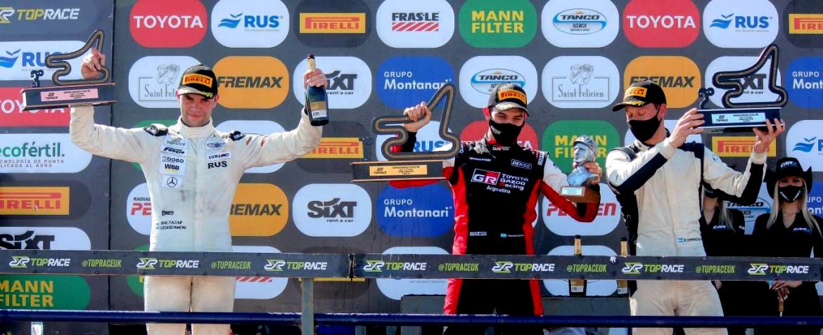 Reutemann se quedó con una gran victoria en Olavarría 