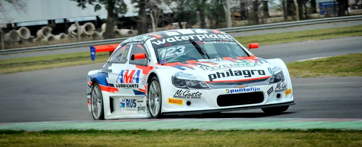 Santilli Pazos fue el más rápido en la mañana del viernes