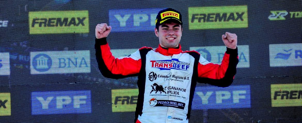 Leandro González, el ganador del domingo