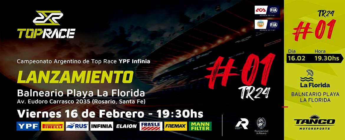 LANZAMIENTO: Se presenta el 30° Campeonato Argentino de Top Race YPF Infinia