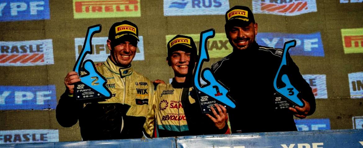 Primera victoria de Santino Persia