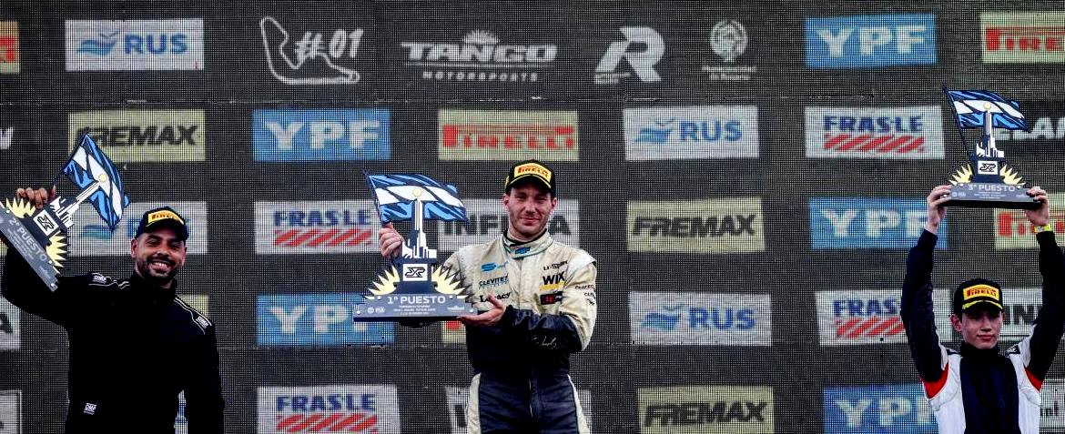 Agustín Joseph se llevó el triunfo en la carrera del domingo 
