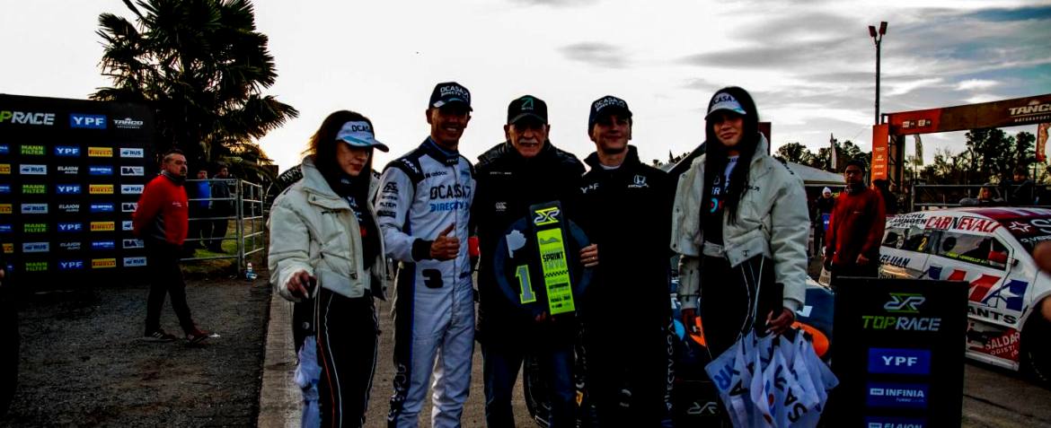 Pernía (TRV6) y Verriello (TRSeries) los ganadores del sprint
