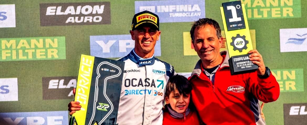 Leonel Pernía (TRV6) y Diego Verriello (TR Series) dominaron 9 de Julio
