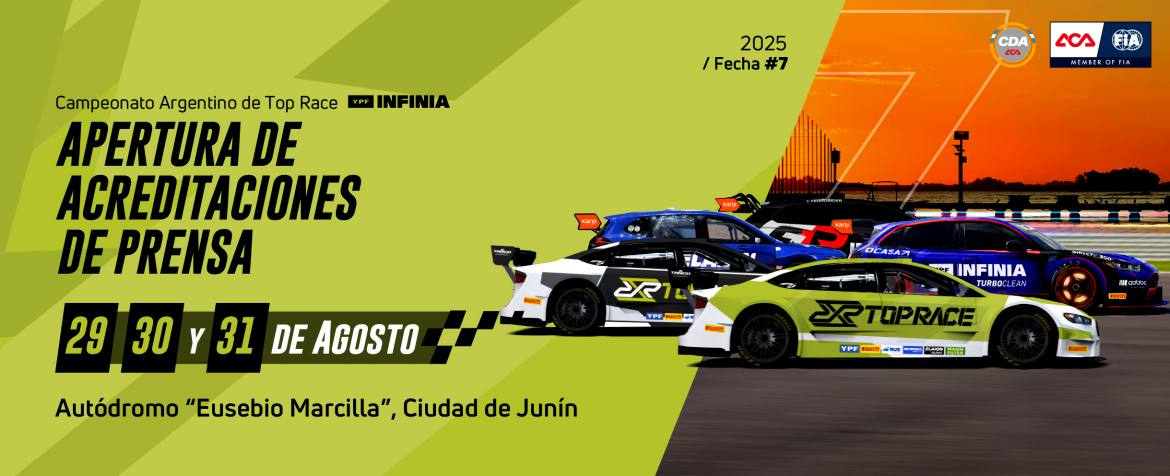 Apertura de acreditaciones para Junín