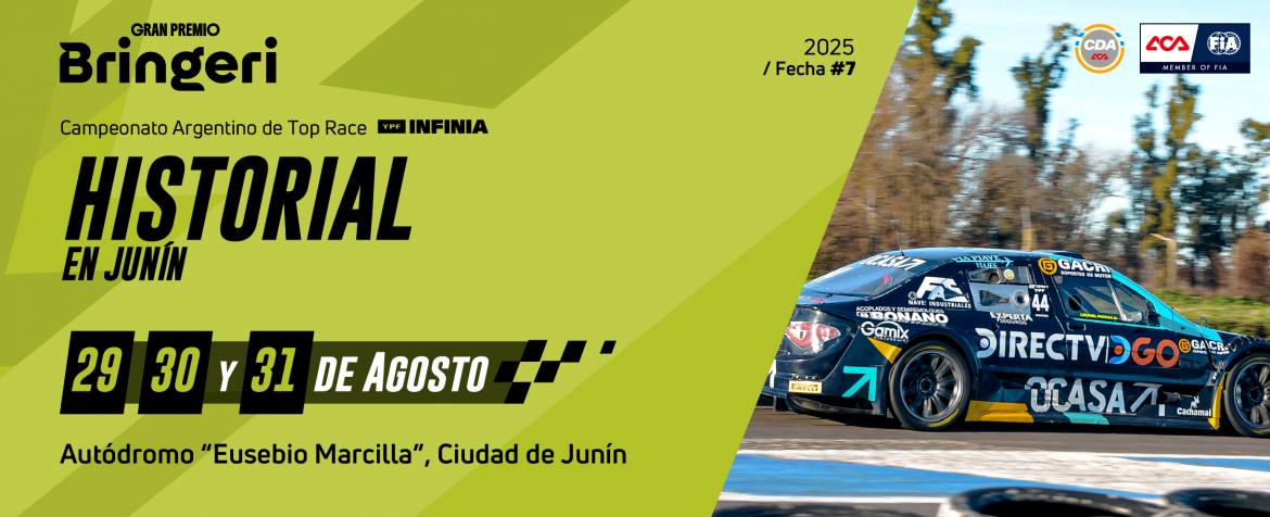 Fecha 7: Historial del Top Race en Junín