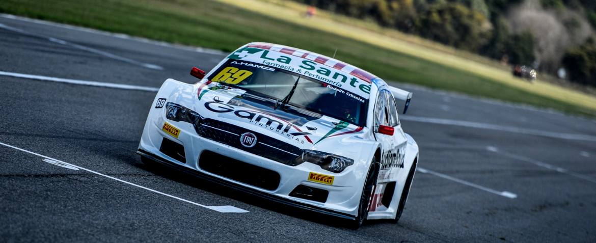 Adrián Hamze el más veloz del viernes en el Top Race Series