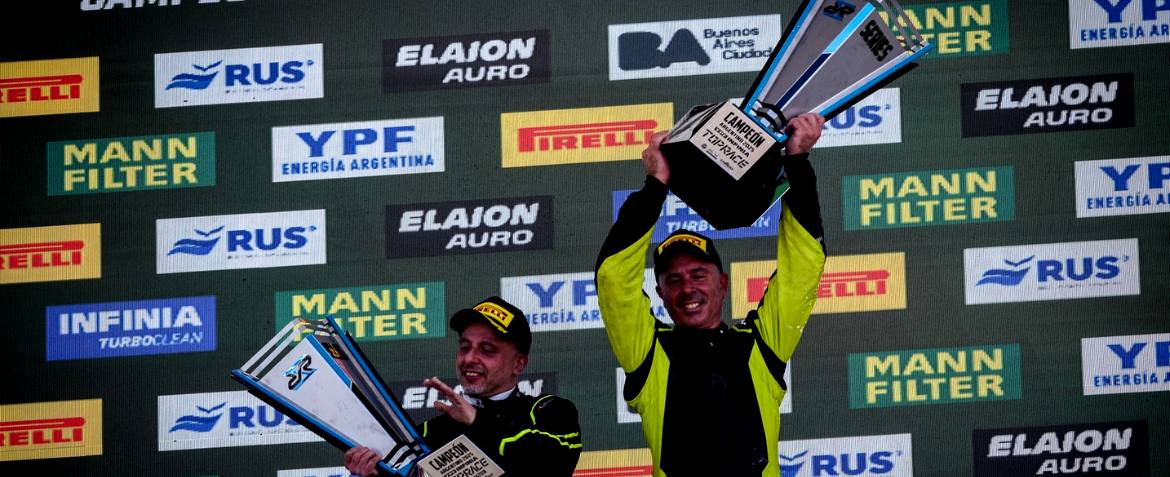 Victoria y título para Diego Verriello en el Top Race Series 